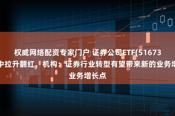 权威网络配资专家门户 证券公司ETF(516730)盘中拉升翻红，机构：证券行业转型有望带来新的业务增长点